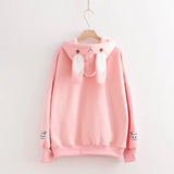 Sweet Rabbit Kawaii Loose Hoodie