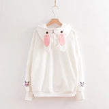 Sweet Rabbit Kawaii Loose Hoodie
