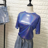 Retro Kawaii Silk Club Top