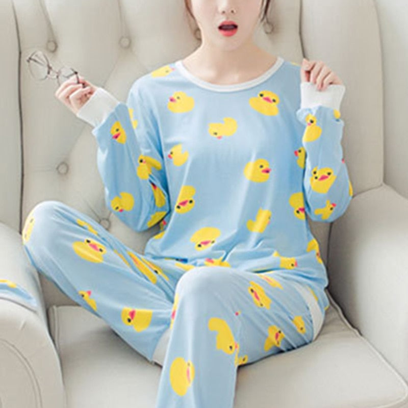 Duck Me Pajama Set