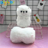 6" Talking Polar Bear Kawaii Plush
