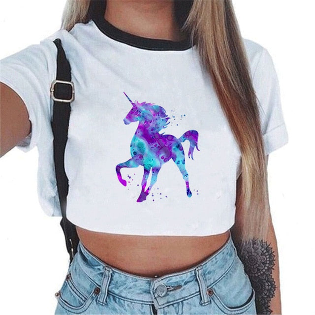 Kawaii Crop Tops (Multiple Styles)