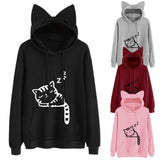Sleepy Kitten Hoodie