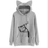Sleepy Kitten Hoodie