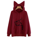 Sleepy Kitten Hoodie