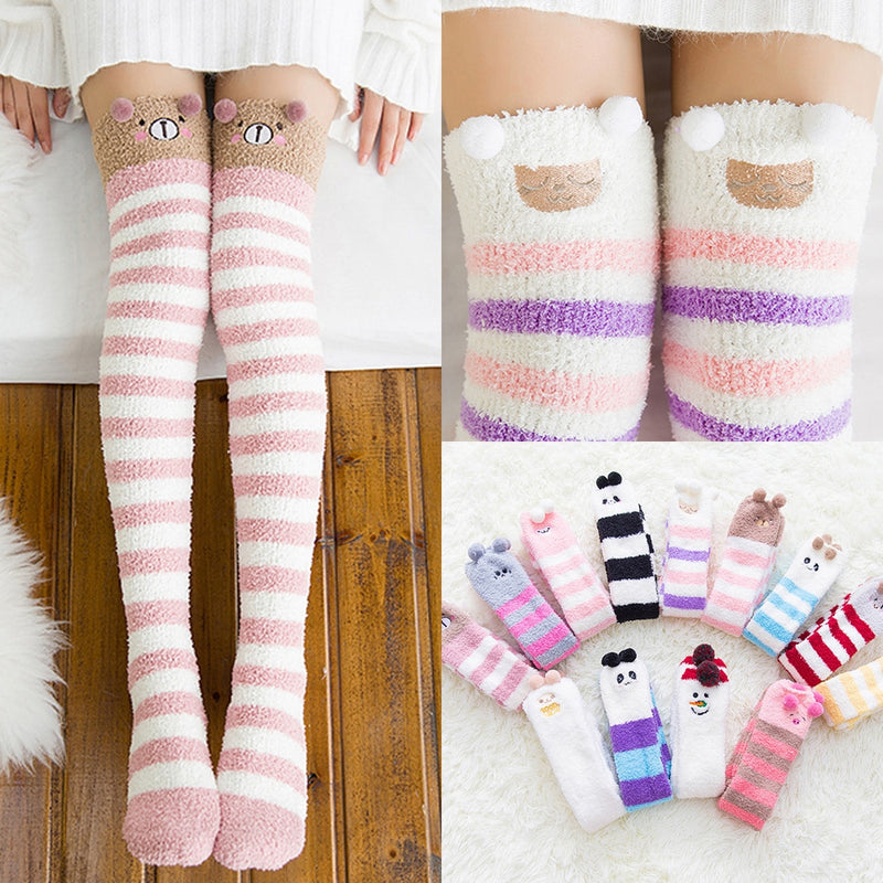 Thigh High Kawaii Animal Socks