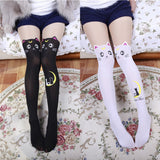 Kawaii Sailor Moon Cat Knee Highs